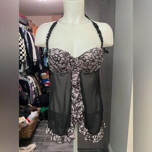 Fredrick’s of Hollywood Black & Pink Lingerie